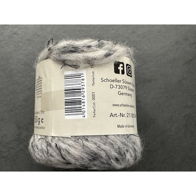 AUSERMANN Raindrops Degrade- 75% Wolle, 20% Polyamid, 5% Baumwolle, 50 gr/ 120 m, Nr 0001 2