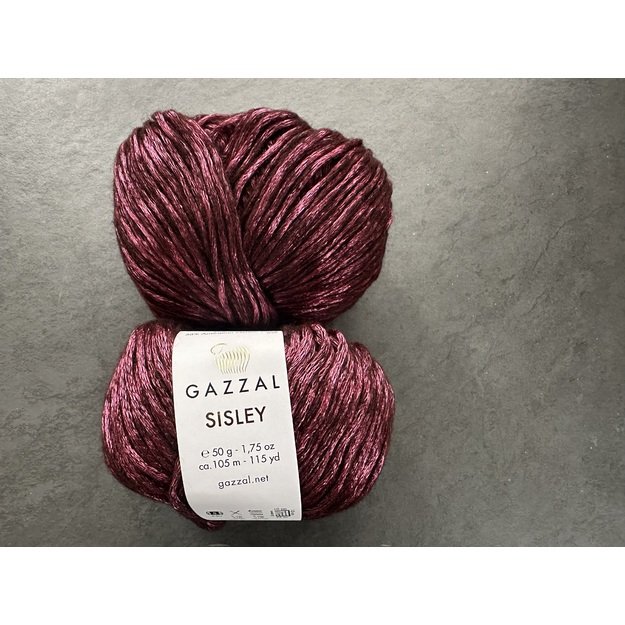 SISLEY- 58% Australijos merino vilna, 42% viskozė, 50 g./ 105 m, Nr 5726 1