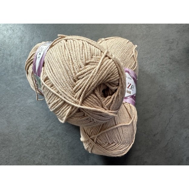 COTTON GOLD Alize- 55% Cotton, 45% Acrylic, 100gr/ 330m, Nr 262 2