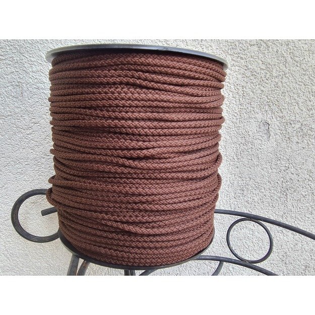 Virvelė megzta, poliesterinė, 5,5-6,0 mm - Nr 62