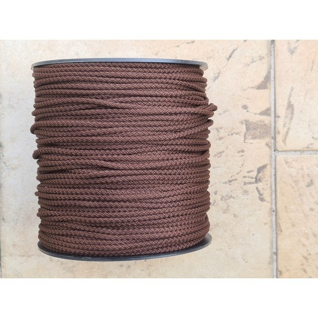 Virvelė megzta, poliesterinė, 5,5-6,0 mm - Nr 62 5