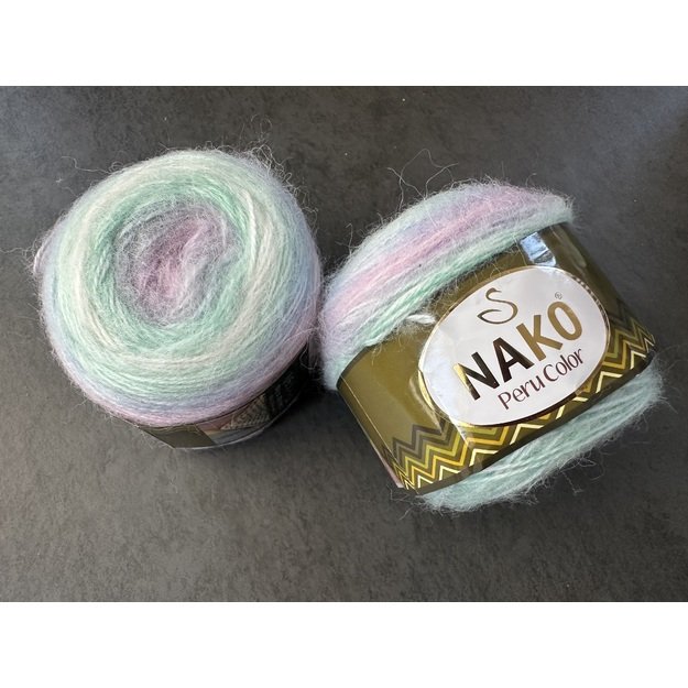 PERU COLOR Nako- 25% alpaca, 25% wool, 50% Premium Akrilik, 100 gr/ 310m, Nr 32830 2