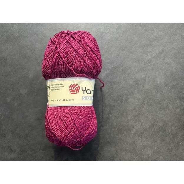 SOPHIST YarnArt- 56% Polyamide, 26% Soft Viscose, 18% Dralon, 100gr/ 400m, Nr 58