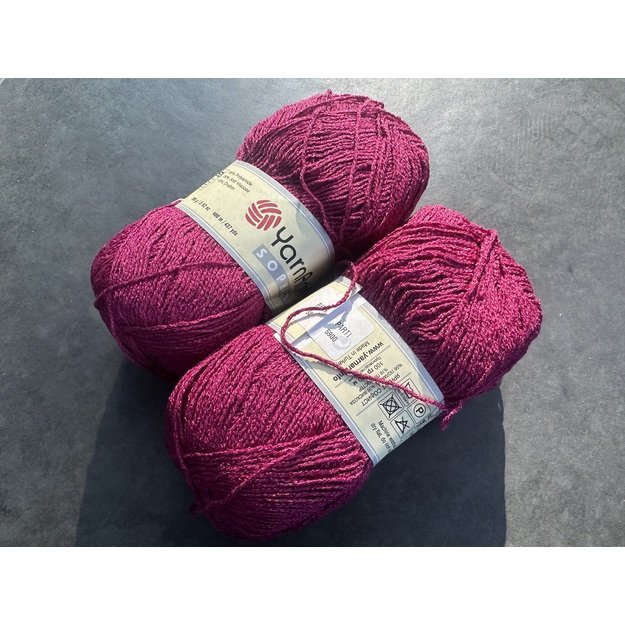 SOPHIST YarnArt- 56% Polyamide, 26% Soft Viscose, 18% Dralon, 100gr/ 400m, Nr 58