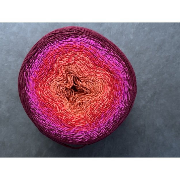 FLOWERS YarnArt- 55% cotton, 45% polyacril, 250gr/ 1000m, Nr 310
