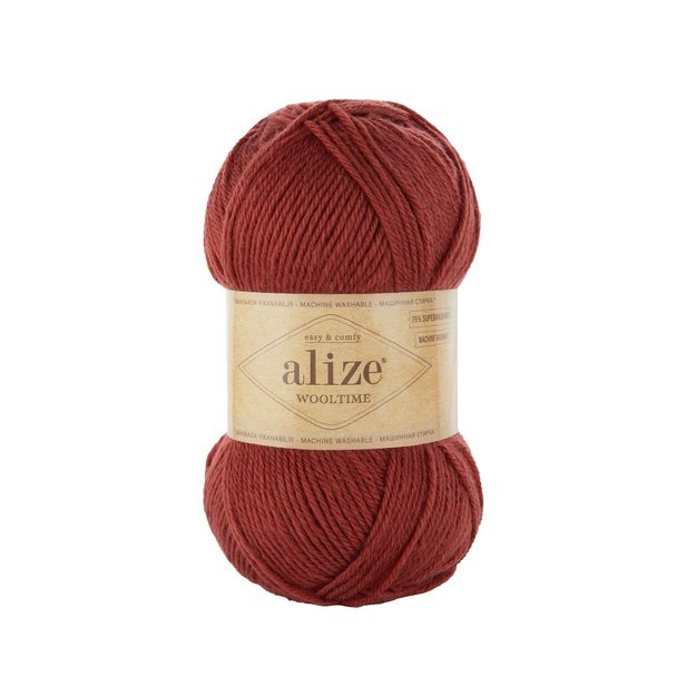 WOOLTIME Alize- 75% Superwash wool, 25% Polyamide, 100gr 200m, Nr 36