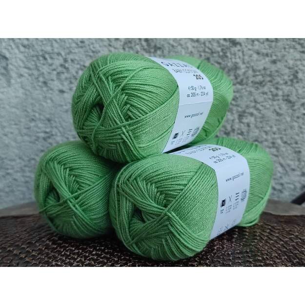 BABY COTTON 205 Gazzal- 50% cotton, 50% acrylic, 50 gr/ 205m, Nr 508