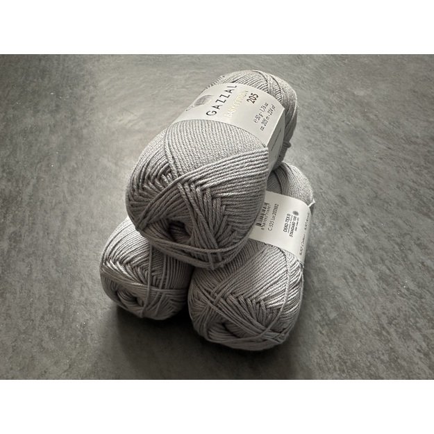 BABY COTTON 205 Gazzal- 50% cotton, 50% acrylic, 50 gr/ 205m, Nr 525