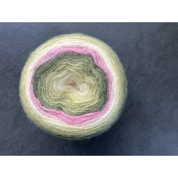 ANGORA LUKS Color Nako- 5% moher, 15% wool, 80% premium akrilik, 150 gr/ 810m, Nr 81909