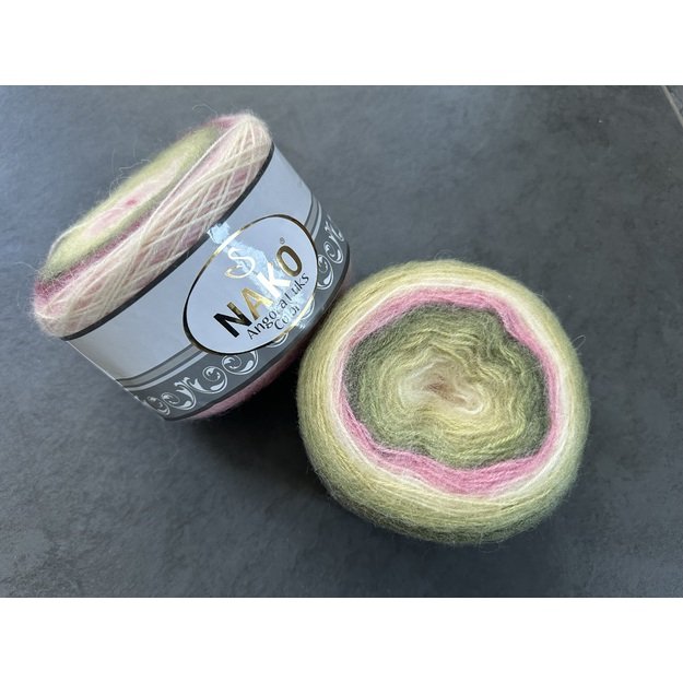 ANGORA LUKS Color Nako- 5% moher, 15% wool, 80% premium akrilik, 150 gr/ 810m, Nr 81909 1