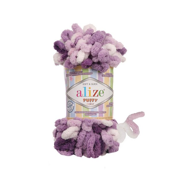 PUFFY COLOR- 100% Micropolyester, 100 gr/ 9m, Nr 5923