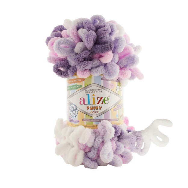 PUFFY COLOR- 100% Micropolyester, 100 gr/ 9m, Nr 6305