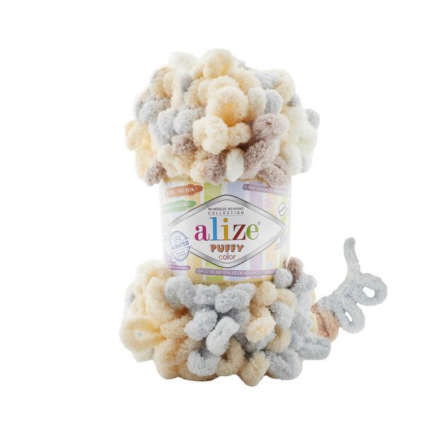PUFFY COLOR- 100% Micropolyester, 100 gr/ 9m, Nr 6463