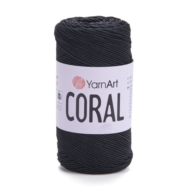 CORAL YarnArt- 50% cotton, 50% polyester, 200gr/ 200m, Nr 1902