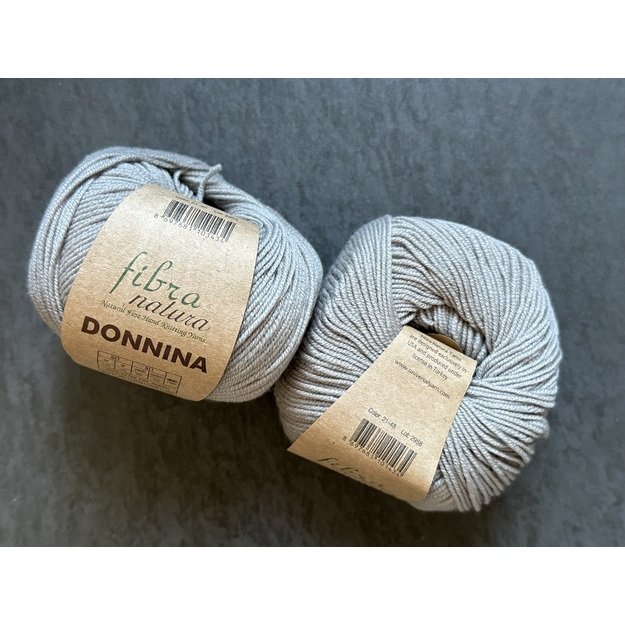 DONNINA Fibra Natura- 100% extra fine merino wool, 50gr/ 165m, Nr 48