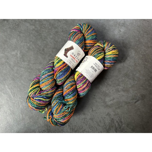 HAPPY FEET Gazzal- 75% Superwash Merino Wool, 25% Polyamide, 100gr/ 330m, Nr 3250