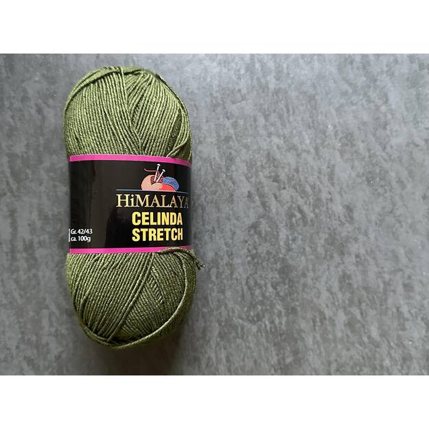 CELINDA STREATCH Himalaya- 93% acrylic, 7% PBT, 100 gr/ apie 430 m, Nr 14