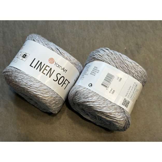 LINEN SOFT YarnArt- 30% Linen, 36% viscose, 34% cotton, 100gr/ 272m, Nr 7320