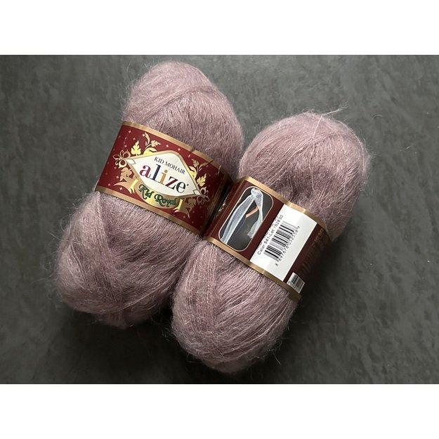 KID ROYAL Kid Mohair Alize- 62% Kid Mohair, 38% Polyamide, 50gr/ 500m, Nr 541