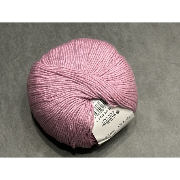 BABY COTTON Gazzal- 60% cotton, 40% acrylic, 50gr/ 165m, Nr 3422