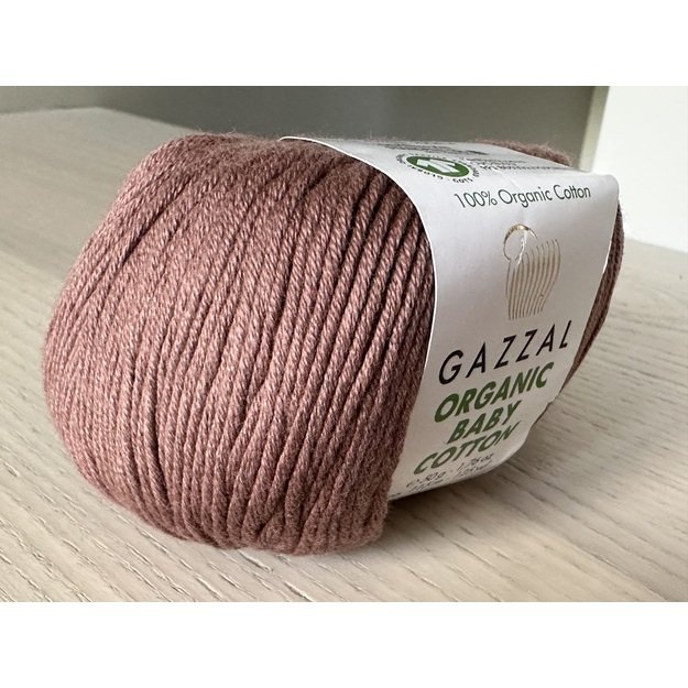 ORGANIC BABY COTTON Gazzal- 100% organic cotton, 50gr/ 115m, Nr 433