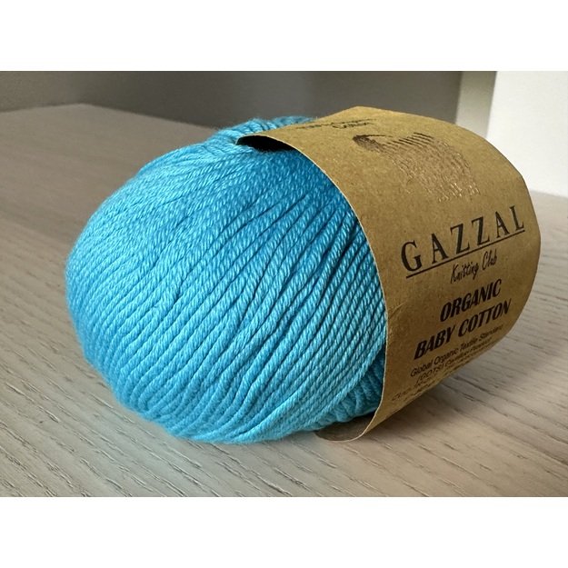 ORGANIC BABY COTTON Gazzal- 100% organic cotton, 50gr/ 115m, Nr 424