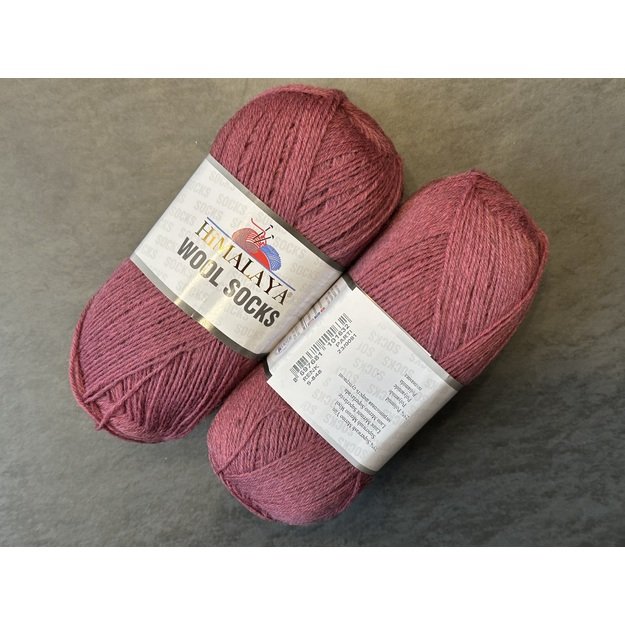 HIMALAYA WOOL SOCKS- 75% superwash merino, 25% polyamide, 100gr/ 400m, Nr S-848