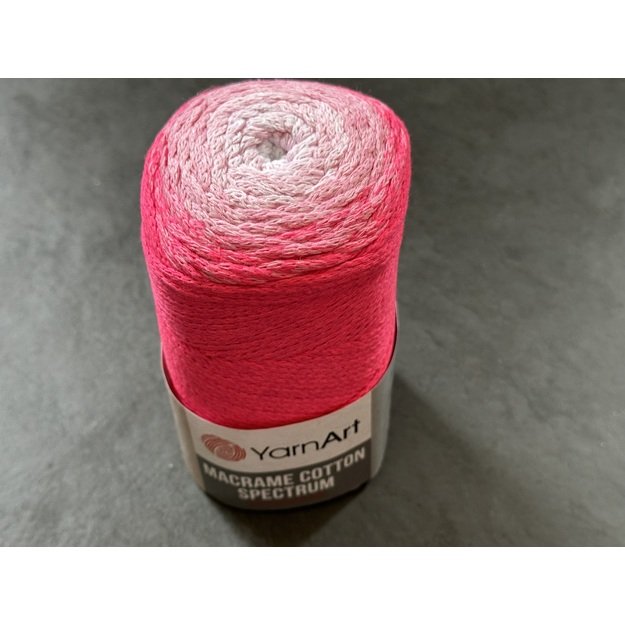 MACRAME COTTON SPECTRUM YarnArt- 80% cotton, 20% polyester, 250gr/ 225m, Nr 1311
