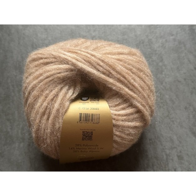 ALPACA AIR Gazzal- 28% polyamide, 14% Superwash Merino, 58% baby alpaca, 50gr/ 150m, Nr 75