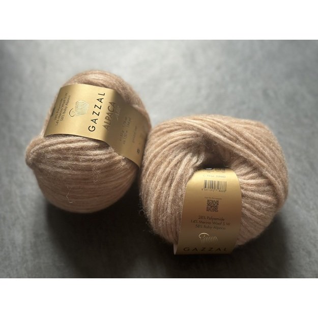 ALPACA AIR Gazzal- 28% polyamide, 14% Superwash Merino, 58% baby alpaca, 50gr/ 150m, Nr 75
