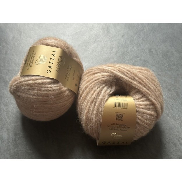 ALPACA AIR Gazzal- 28% polyamide, 14% Superwash Merino, 58% baby alpaca, 50gr/ 150m, Nr 75