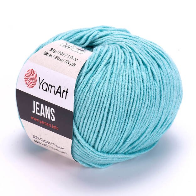 JEANS YarnArt- 55% cotton, 45% PAC, 50gr/ 160m, Nr 81