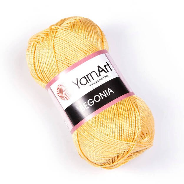 BEGONIA YarnArt-100% cotton mercerized, 50gr/ 169m, Nr 4653