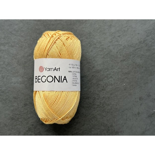 BEGONIA YarnArt-100% cotton mercerized, 50gr/ 169m, Nr 4653