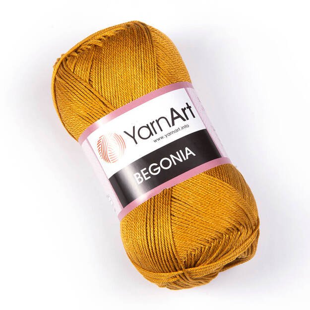 BEGONIA YarnArt-100% cotton mercerized, 50gr/ 169m, Nr 6340