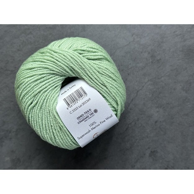 WOOL 115 Gazzal- 100% superwash merino fine wool, 50gr/ 115m, Nr. 3325