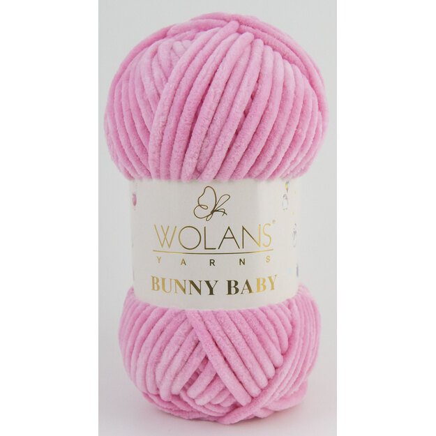 WOLANS BUNNY BABY-100% super-soft polyester, 100 gr/ 120 m, Nr 06