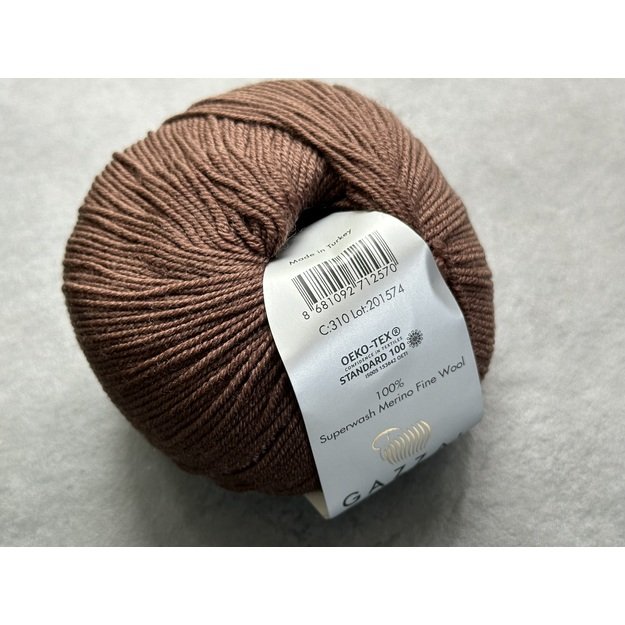 WOOL 175 Gazzal- 100% superwash merino fine wool, 50gr/ 175m, Nr. 310