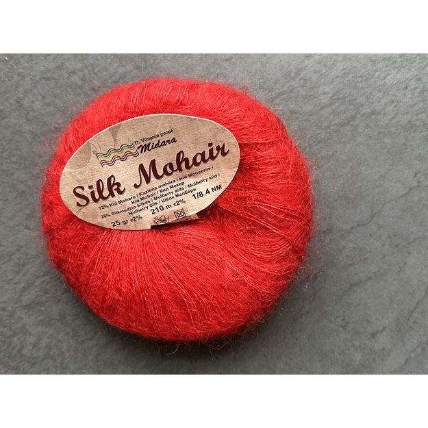 SILK MOHAIR- 72% Kid Mohair, 28% Mulberry Silk, 25gr/ 210m, Nr S-160