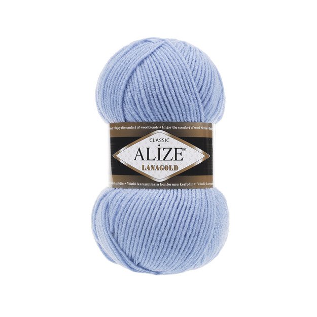 LANAGOLD classic Alize- 51% acrylic, 49% wool, 100gr/ 240m, Nr 40