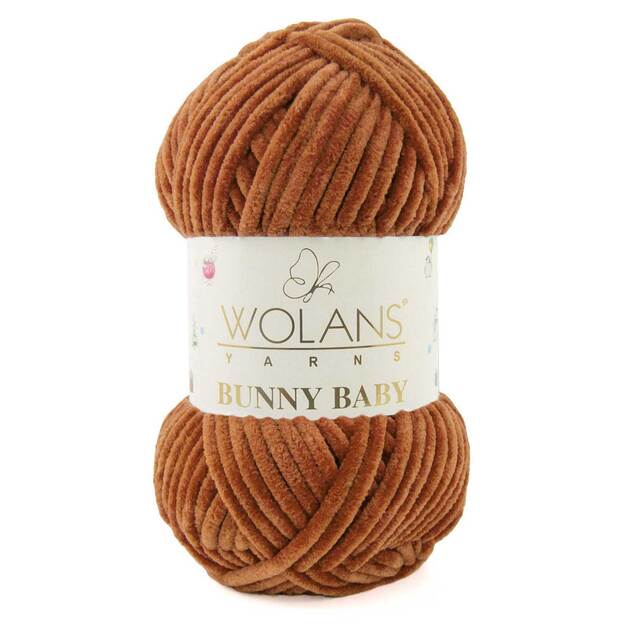 WOLANS BUNNY BABY-100% super-soft polyester, 100 gr/ 120 m, Nr 28