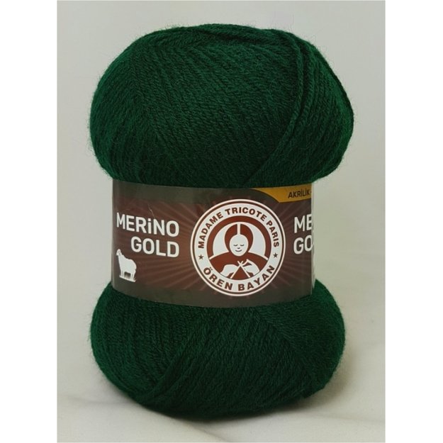 MERINO GOLD MT- 49% Wool, 51% acrylic, 100gr/ 400m, Nr 088
