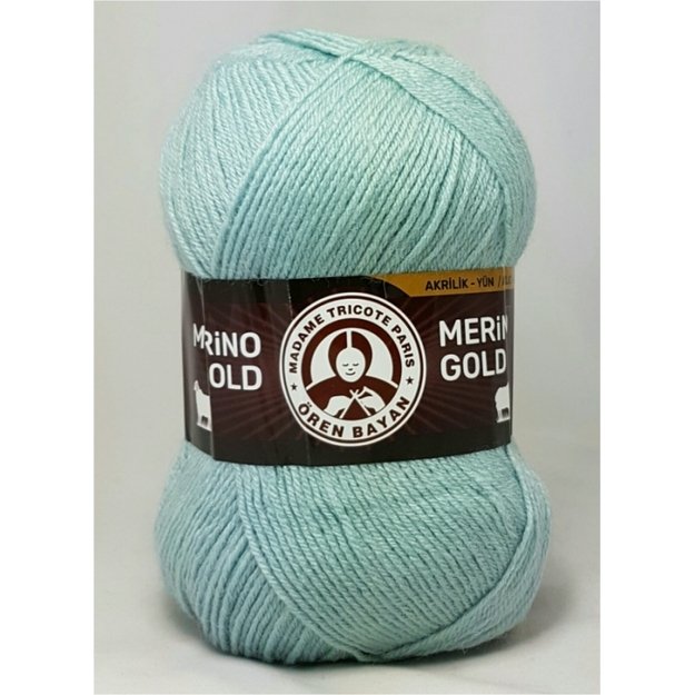 MERINO GOLD MT- 49% Wool, 51% acrylic, 100gr/ 400m, Nr 135/121