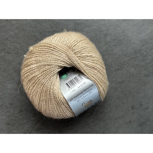 EXCLUSIVE Gazzal- 60% superwash merino fine, 10% super kid mohair, 30% mulberry silk, 25gr/ 200m, Nr 9901