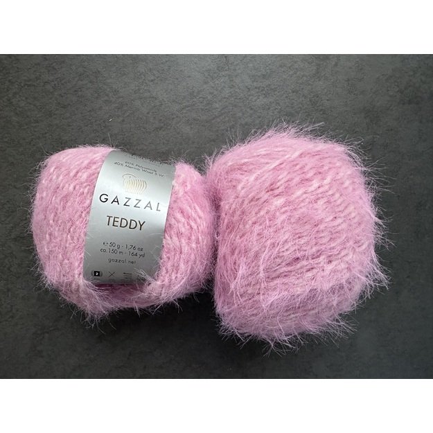 TEDDY Gazzal- 60% Polyamide, 40% Merino wool, 50gr/ 150m, Nr 6547