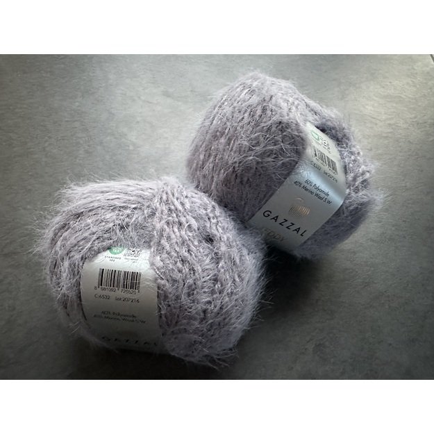 TEDDY Gazzal- 60% Polyamide, 40% Merino wool, 50gr/ 150m, Nr 6532