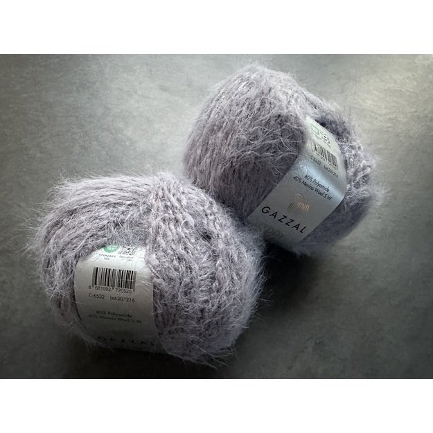 TEDDY Gazzal- 60% Polyamide, 40% Merino wool, 50gr/ 150m, Nr 6532