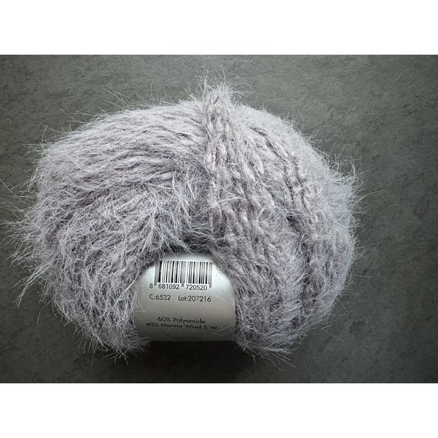 TEDDY Gazzal- 60% Polyamide, 40% Merino wool, 50gr/ 150m, Nr 6532