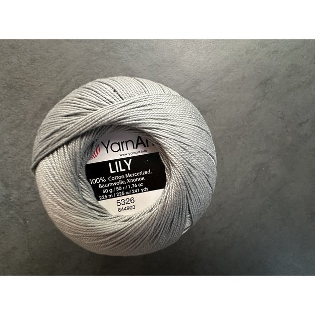 LILY- 100% Cotton Mercerized, 50gr/ 225m, Nr 5326