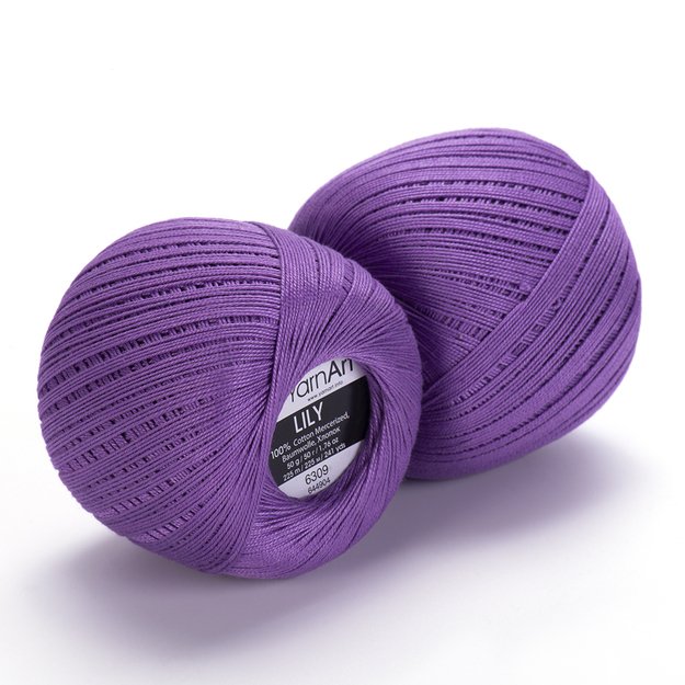 LILY- 100% Cotton Mercerized, 50gr/ 225m, Nr 6309